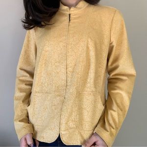 Gorgeous zip-up Yellow Jacket